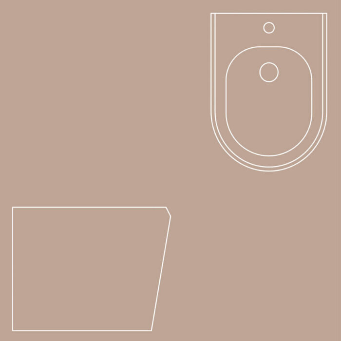 BACK TO WALL SANITARY