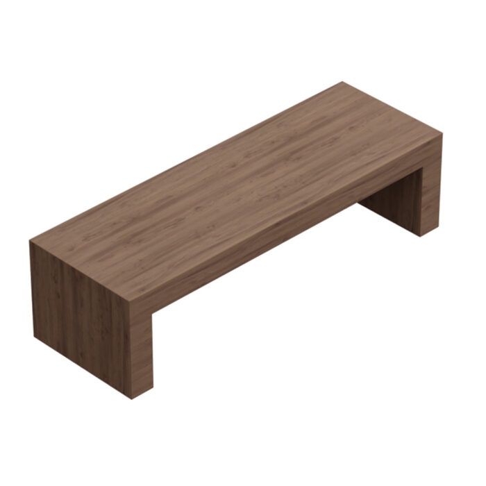 WOODEN BENCH CM 150x50xh45